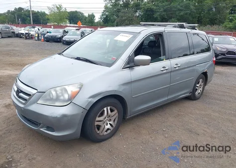 2005 Honda Odyssey Ex-L из США, поврежденный, VIN 5FNRL38785B015288